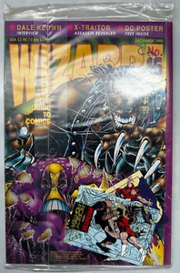 Wizard Magazin #16 werkseitig versiegelt - DEZ 1992 - Pitt Cover - mit Karten - Bild 1 von 2