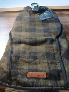 Eddie Bauer Größe Large Flanellstil Hundepullover Weste 18-21" 35-65 Pfund - Bild 1 von 6