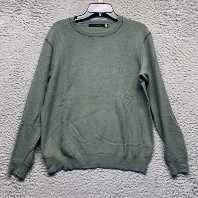 Smartwool Mens Sweater Medium Green Crew Neck Pullover Long Sleeve - Image 1 of 4
