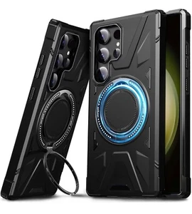 DASFOND Armor Shockproof Galaxy S24 Ultra Case, Hard Rugged, with 360 Rotate NEW - Photo 1 sur 6