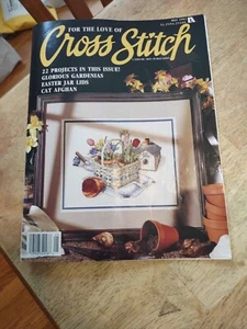 Rivista For the Love of Cross Stitch maggio 1992 22 progetti gardenie gloriose - Foto 1 di 3