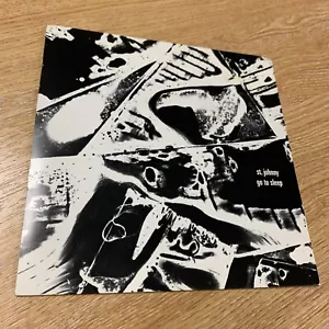 St. Johnny Go To Sleep UK 7" vinyl single record AJAX025 AJAX M/EX - Picture 1 of 8