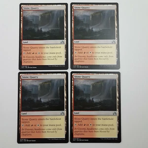 MTG Stone Quarry x 4 Shadows Over Innistrad Uncommon UC Non Basic Land NM/M - Picture 1 of 1