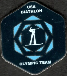 Nice 2006 Torino USA Olympic Biathlon Team NOC Sports Pin - Picture 1 of 1