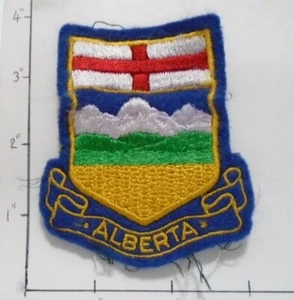 GENTLY USED - ALBERTA EMBROIDERED PATCH 3x3.25" - Picture 1 of 1