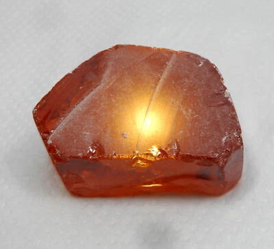 Orange Cambodia Cubic Zircon Rough Loose Gemstone 306.75 Ct - Image 1 of 4