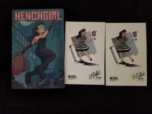 CONVENCIÓN EXCLUSIVA HENCHGIRL TAPA DURA TPB FIRMADA Y ESBOZADA KRISTEN GUDSNUK - Imagen 1 de 2