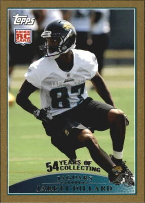 2009 Topps Gold #379 Jarett Dillard Card /2009 - Image 1 of 2