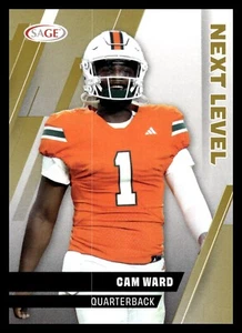 2025 Sage Football High Next Level Gold 104 Cam Ward - Bild 1 von 2