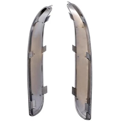 Tapicería de parachoques delantero cromada izquierda y derecha para Chrysler 300 C Luxury 2013-2014 68127941AB Foto 1 de 4