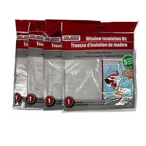 4 Window | Door Insulation Kit Shrink Film Wrap and Tape NEW 60 x 72 Tool Bench - Picture 1 of 1