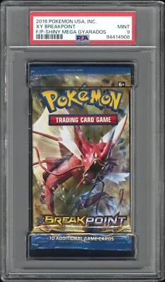 2016 POKEMON XY Breakpoint FOIL PACK Mega Gyarados PSA 9 Mint (94414908) - Image 1 of 2
