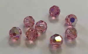 Swarovski Crystal 6mm (360pcs) Lt. Rose AB #5000 - Picture 1 of 3