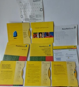 Rosetta Stone Spanish Level 1 Version 3 Incomplete No Headset 2007 - Picture 1 of 11