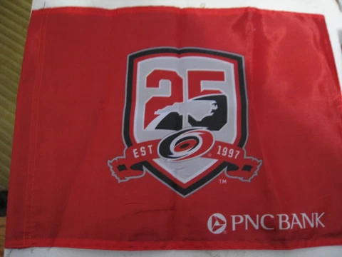 25th ANNIVERSARY CAROLINA HURRICANES OPENING NIGHT  SOUVENIR FLAGS 2022/2023 Cover