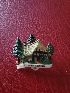 Anstecknadel Hutnadel Wandernadel Brosche Wildbad I.Schwzw. - Bild 1 von 1