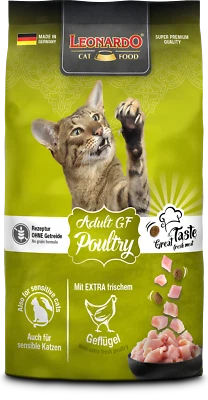 LEONARDO Adult Poultry GF 300g Katzenfutter Trockenfutter Futter getreidefrei - Bild 1 von 3