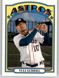 2021 Heritage Yuli Gurriel MLB Base Card PWE Astros #330 - Bild 1 von 2