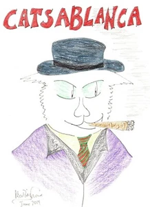 C6 Karte: Tom Cats of Manchester, "Catsablanca" - Bild 1 von 10