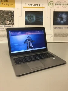 HP EliteBook 850 G3 15.6" (256GB Core i5 6th gen 2.30GHz 16GB RAM WIN 11 PRO - Picture 1 of 20