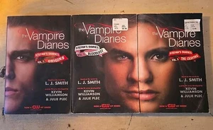 The Vampire Diaries Stefan's Diaries Vol 1 2 3 Origins Bloodlust The Craving - Picture 1 of 8