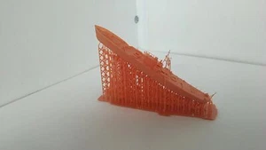 3D Printed 1/350 Soviet MBK186 Armored Gunboat Unpainted Model Kit HOT - Picture 1 of 4