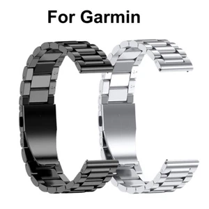 Stainless Steel Watch Band Strap for Garmin Vivoactive 3 Forerunner 245 645 - Picture 1 of 18