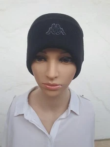Winter Mütze Erwachsene Neu Kappa Schwarz feinstrick Wintermütze Strick ( 1229 ) - Bild 1 von 10