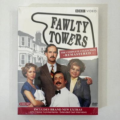 SEALED Fawlty Towers The Complete Collection Remastered BBC 2009 Region 1 DVD - Image 1 of 4