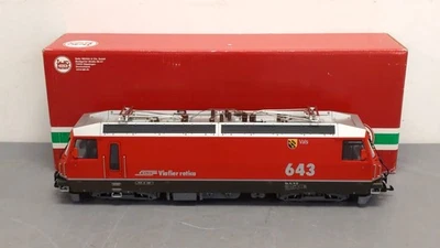 LGB 27420 G Scale Rhenish (RhB) cl Ge 4/4 Electric Locomotive #643 LN/Box - Image 1 of 4