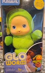 Playskool Glo Worm by Hasbro Newborn Snuggle & Soothe Plush Light Sound Glow New - Picture 1 of 6
