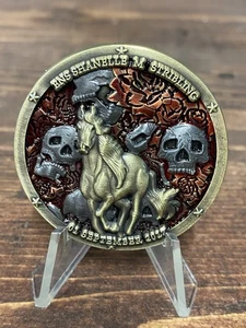 U.S. NAVY MUSTANG Challenge Coin - Custom Coin By ENS Stribling / Awesome - Picture 1 of 3