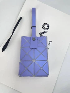 BAO BAO ISSEY MIYAKE Blue Wrist Bag Mini Handbag Outlet Products NWT - Picture 1 of 7