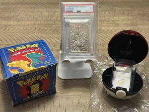1999 Burger King Pokemon Pokeball Charizard Gold Card #06 PSA 7 - Bild 1 von 10