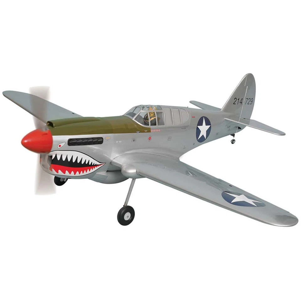 Aviones Phoenix Modelo P-40 Warhawk 30-35cc EP/GP ARF PMMA1770E Escala ARF Foto 1 de 1
