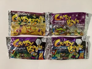 4 GoGo's Crazy Bones Sealed Classic, Things, Sports, Vintage New Unopened - Picture 1 of 5