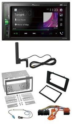 Pioneer MP3 DAB AUX 2DIN Bluetooth Autoradio für Saab 9-5 YS3E Facelift 2005-201 - Bild 1 von 4
