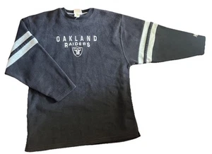 Vintage Oakland Raiders Sweatshirt Herren XL schwarz Fleecepullover Sport NFL - Bild 1 von 12