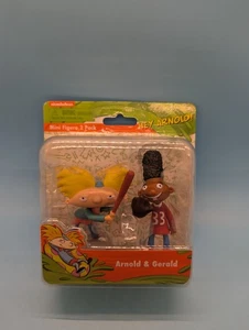 Nickelodeon - Hey Arnold... Arnold Y GERALD MINI FIGURA PAQUETE DE 2 - Imagen 1 de 6
