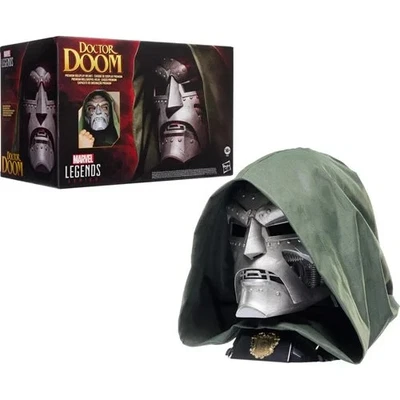⚡ Casco Premium Marvel Legends Doctor Doom • Réplica de utilería • Fantastic Four Foto 1 de 4