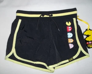 Justice x Pac Man girls M (10) dolphin hem shorts w/inner layer black nwt tween - Picture 1 of 4