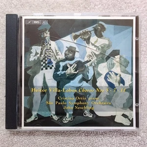 Heitor Villa-Lobos-Choros Nos 5 7 & 11 CD 2008 BIS Christina Ortiz - Picture 1 of 4