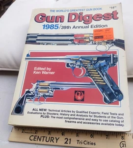 Gun Digest 1985 39th Annual Edition Vintage Paperback Tons Of Info 40 Years Old! - Bild 1 von 4