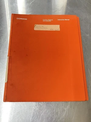 Fotômetro de chama Corning 405 - Guia do usuário / Livro de instruções / Manual - Imagem 1 de 4