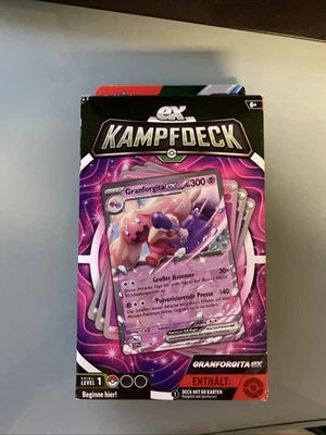 Pokémon • EX Kampfdeck • Granforgita-ex • OVP • Deutsch • 60 Karten Deck • Neu - Bild 1 von 3