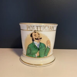 Napco "Politician" Occupational Shaving Mug Political Mug Vintage Coffee Cup - Picture 1 of 7