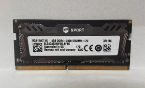 BALLISTIX 4GB DDR4 2400 BLS4G4S240FSD PC4-19200 MEMORY RAM 60 DAYS WARRANTY - Picture 1 of 2