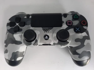 Sony Playstation 4 PS4 Dualshock Wireless Controller- OEM- Gray Camo-TESTED - Picture 1 of 6
