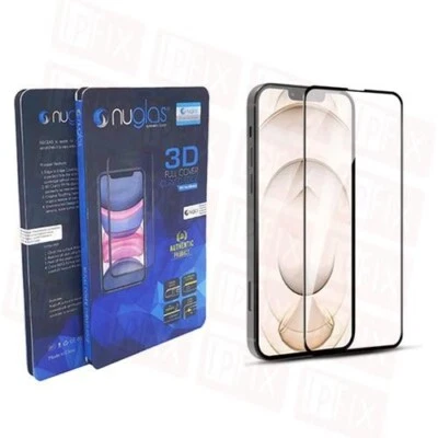 Nuglas (Tempered Glass) – Apple iPhone 16 Pro (5D Full Front) - Image 1 of 4
