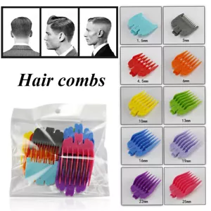10 piezas para cortadora de cabello WAHL límite peine guía recortadora protección accesorio salón herramienta - Imagen 1 de 13
